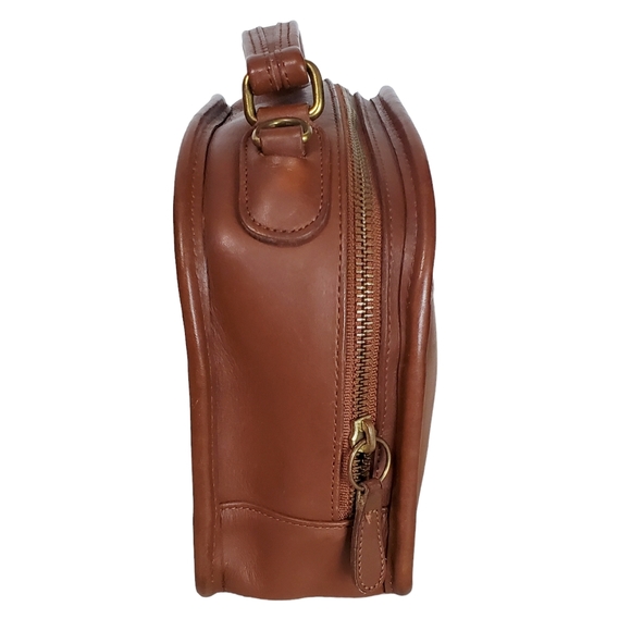 Vintage coach G6C-9991 leather lunch bag shoulder bag handbag brown - Picture 8 of 16